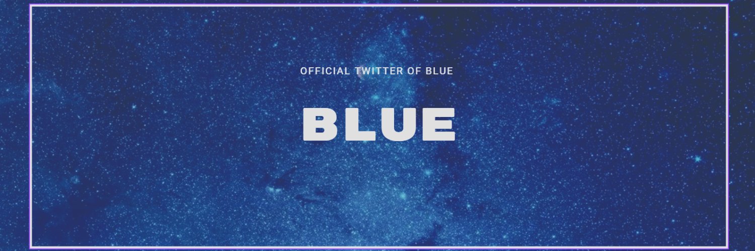 blue banner