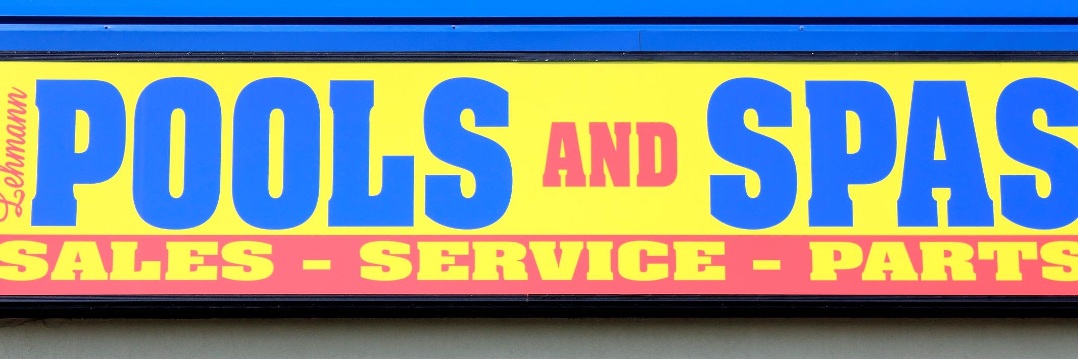 Lehmann Pools & Spas banner