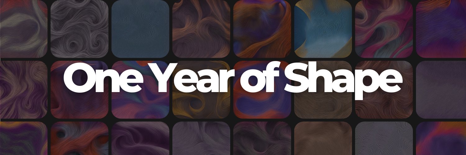 One Year of Shape banner
