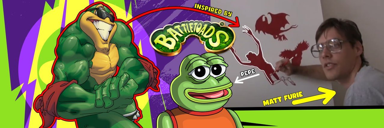 The Battletoads - $TOADS banner