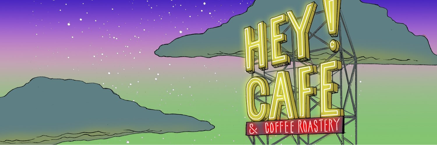 Hey! Café banner