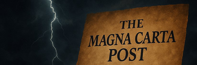 The Magna Carta Post banner