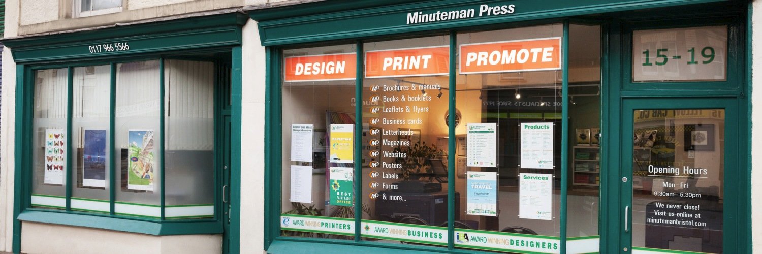 Minuteman Press banner
