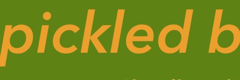 The Pickled Body banner