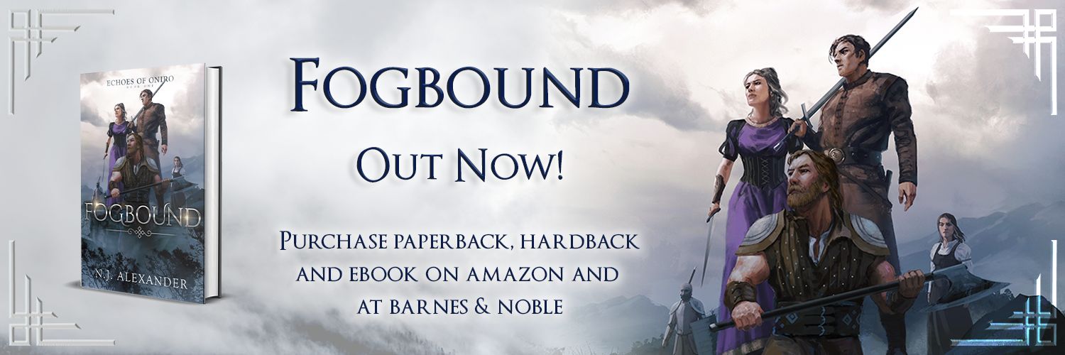 N.J. Alexander 🌫️ Author of Fogbound 🌫️'s banner