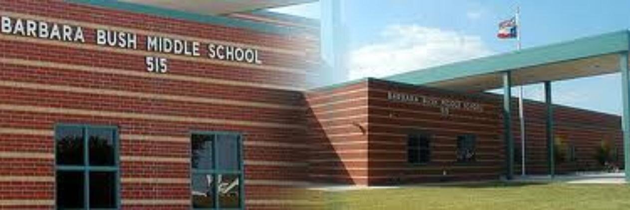 Barbara Bush Middle School banner