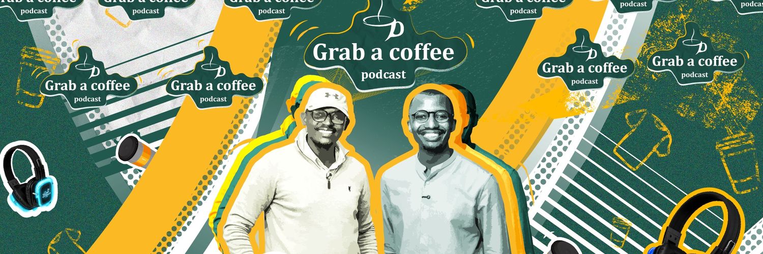 Grab a Coffee Podcast banner