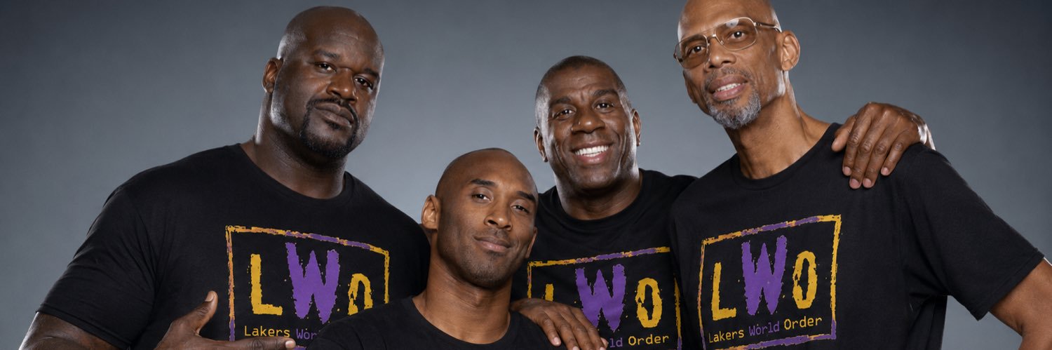 The Lakers World Order banner