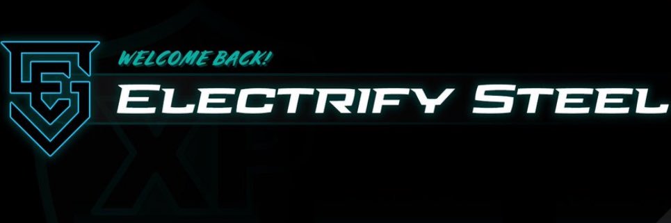 Electrify Steel banner