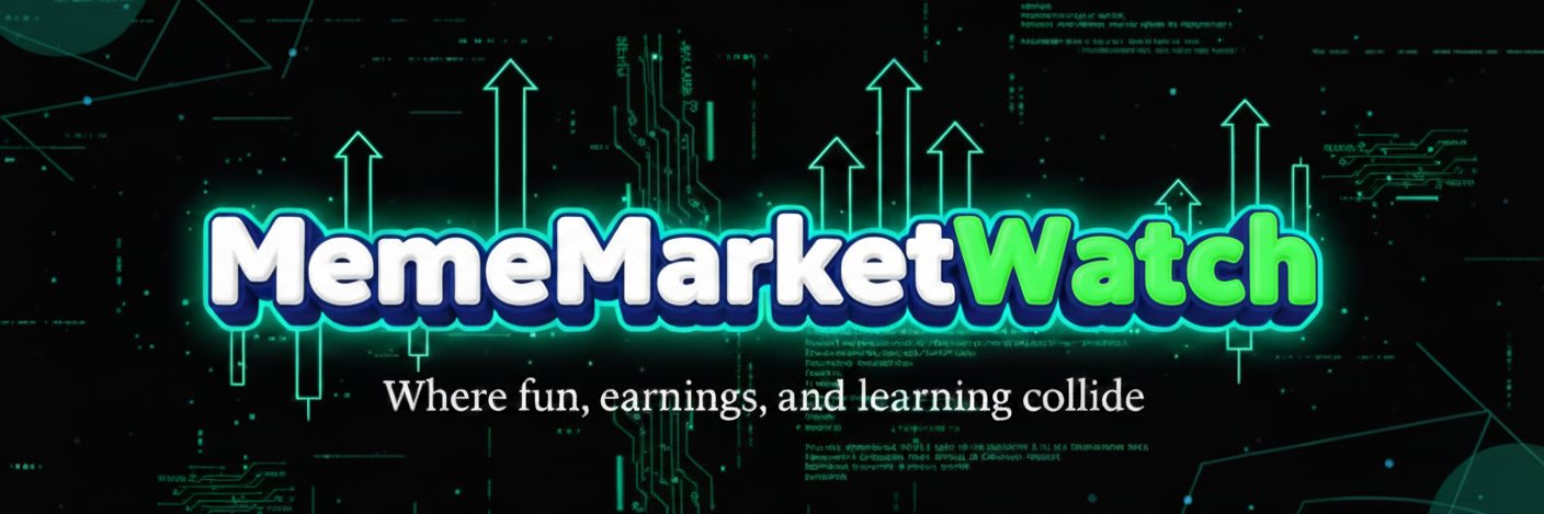 MememarketW's profile banner image