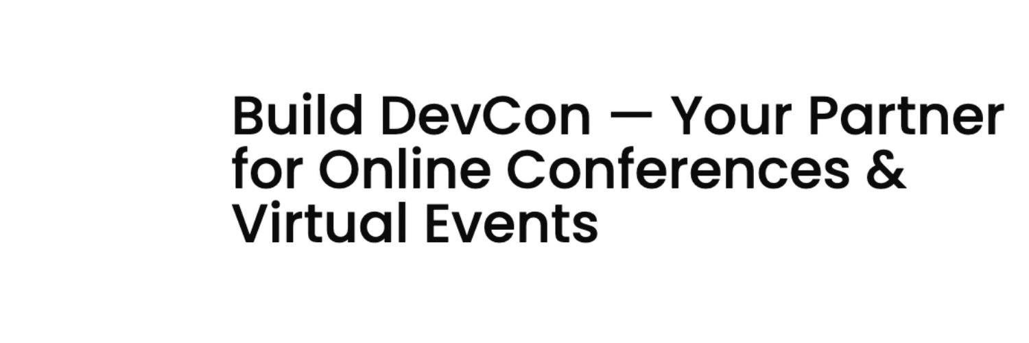 BuildDevCon banner