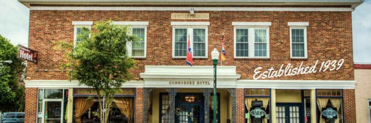 Commodore Hotel banner