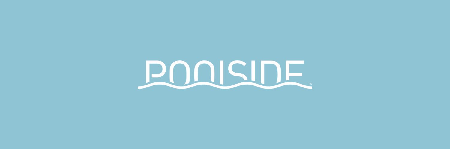 Poolside banner