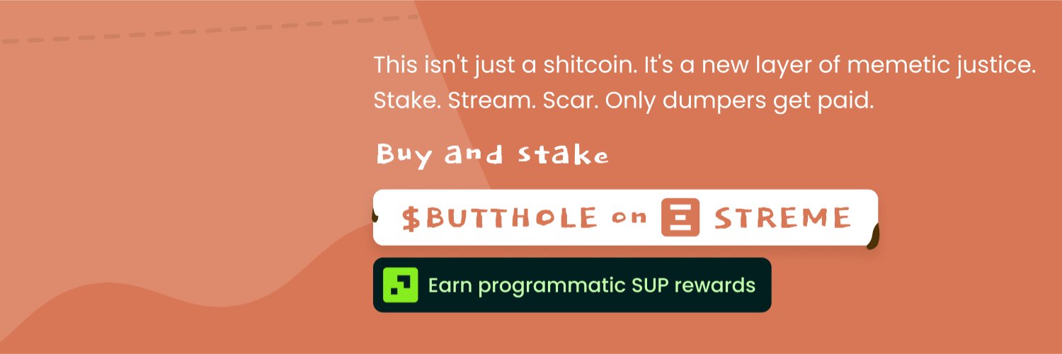 $BUTTHOLE ✳️ banner