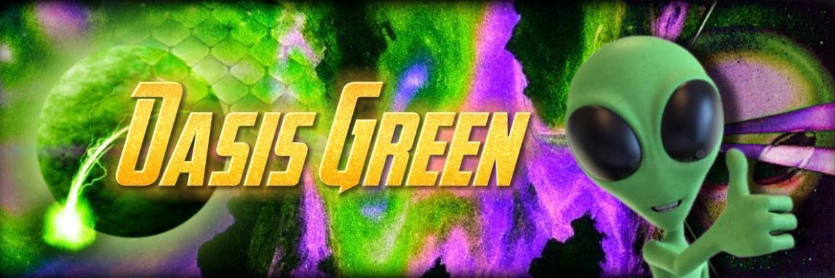 Oasis Green🛸 banner