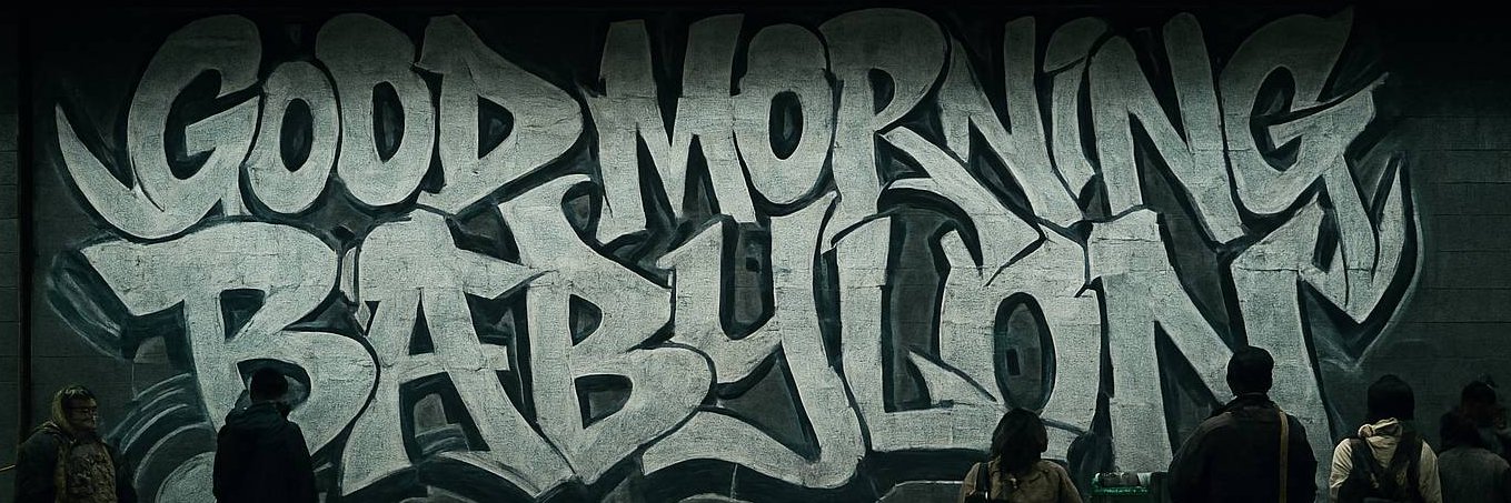 Good Morning Babylon Podcast banner