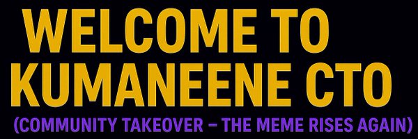 KumaneeneCTO Profile Banner