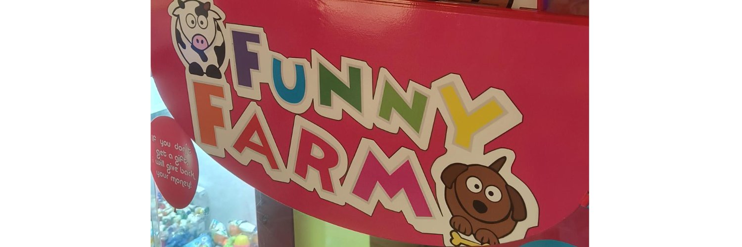 Trump wears makeup banner