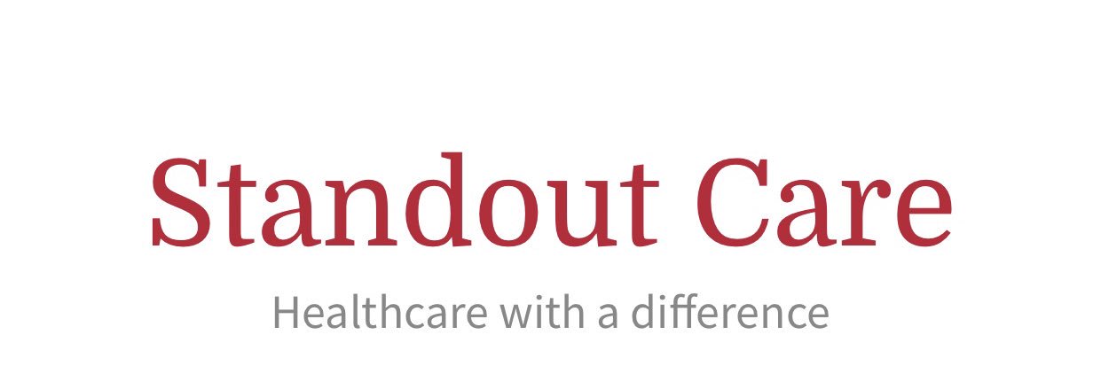 STandOut Care banner