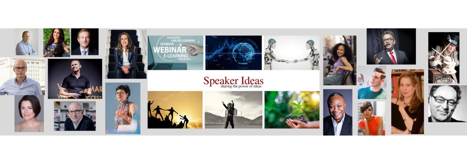 Speaker Ideas - sharing the power of ideas banner