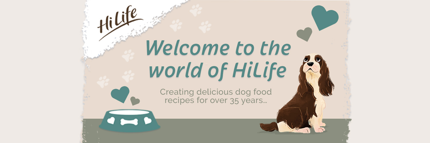 HiLife Dog Food banner