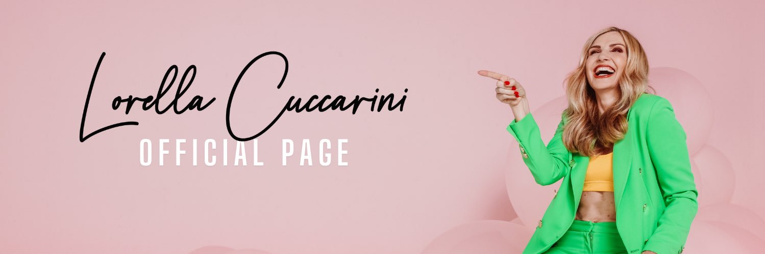 Lorella Cuccarini banner
