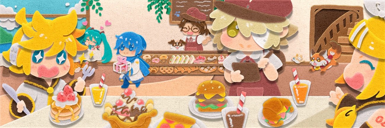 kagamiine's profile banner image