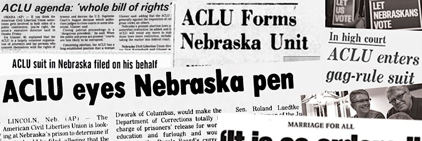 ACLU of Nebraska banner