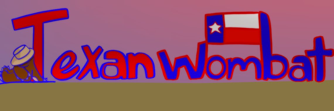 TexanWombat banner