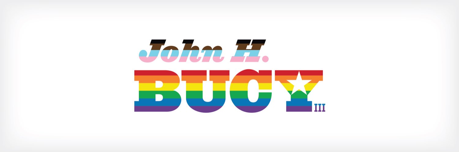 Rep. John Bucy III's banner