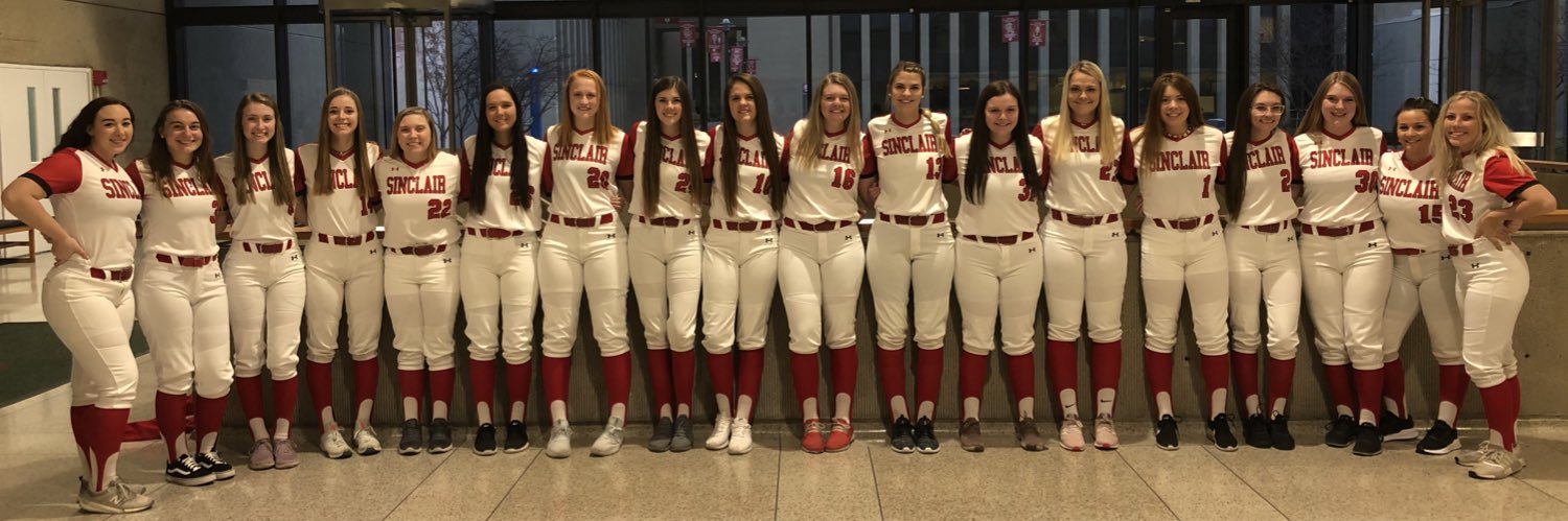 Sinclair College Softball banner