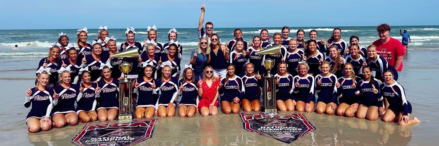 DBU Cheer banner