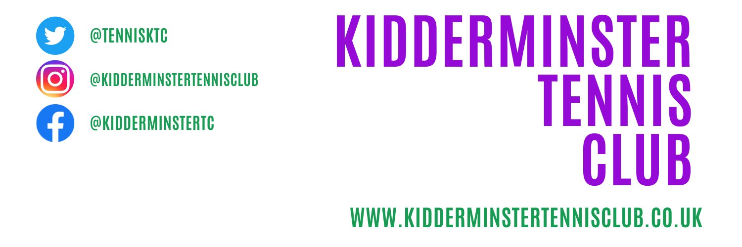 Kidderminster Tennis Club banner