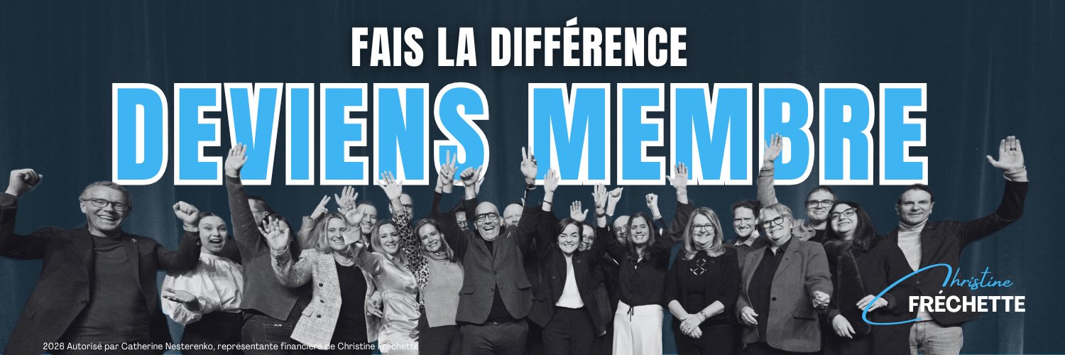 Christine Fréchette banner