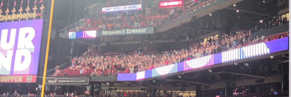 Cardinal Bullpen Disaster banner