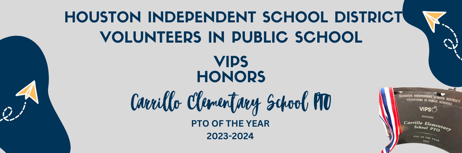 Carrillo Elementary PTO banner