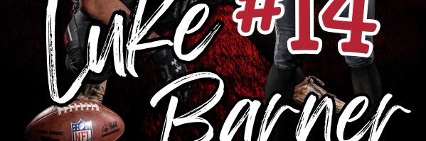 Luke Barner | 2026 TE/WR | 4.3 GPA banner