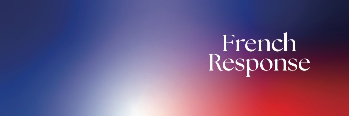 French Response banner