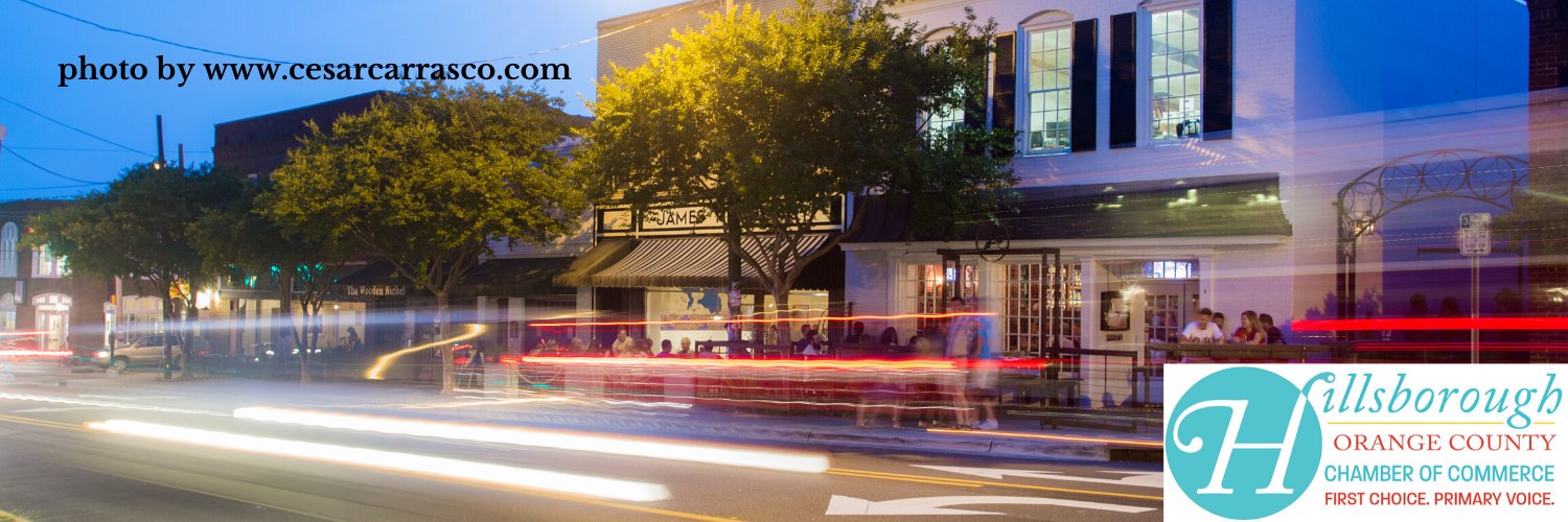 Hillsborough/Orange County Chamber of Commerce banner