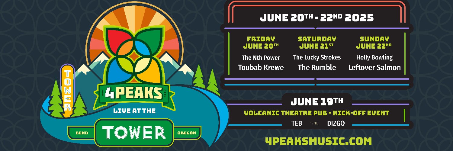 4 Peaks Music Festival banner