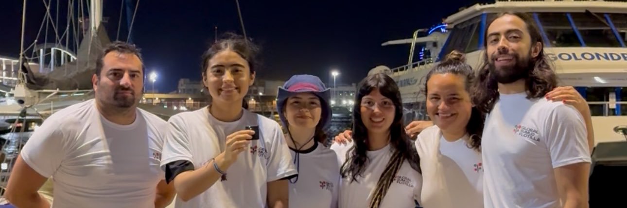 Global Sumud Flotilla | Colombia 🇨🇴🇵🇸 banner