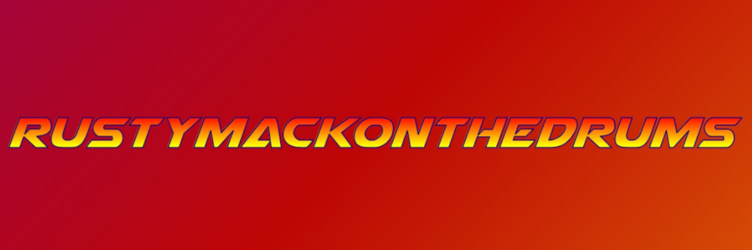 RustyMackOnTheDrums banner