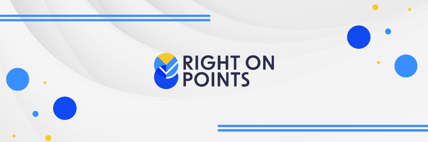 Right On Points banner