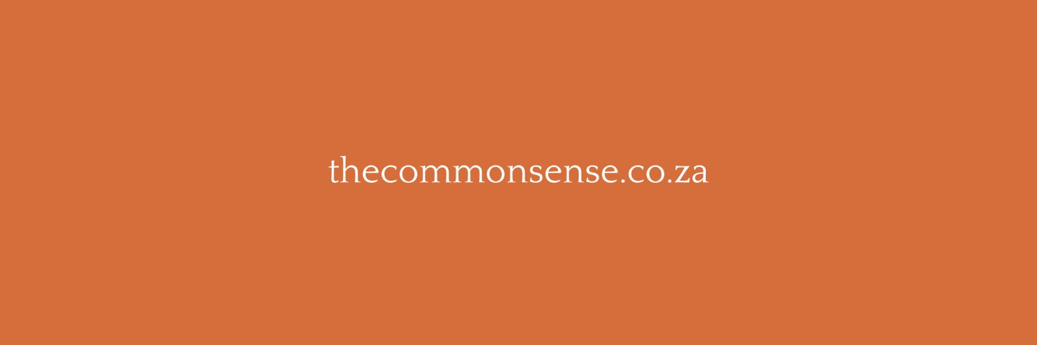 The Common Sense banner
