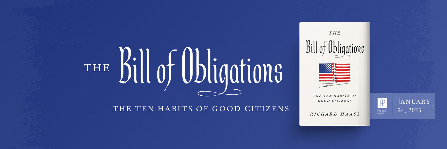 Richard N. Haass's banner