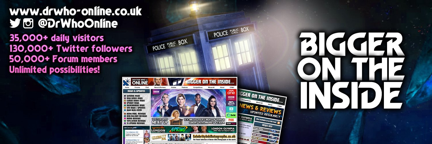 Doctor Who Online Profile Banner