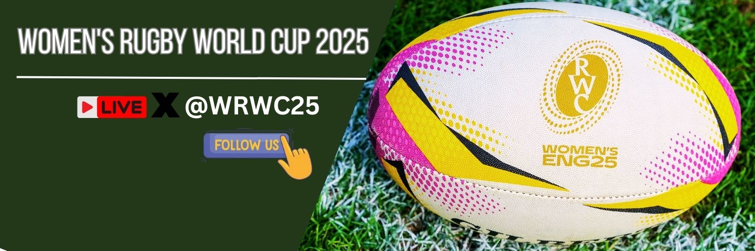 Women's Rugby World Cup 2025 banner
