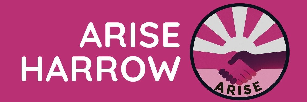 Arise Harrow banner