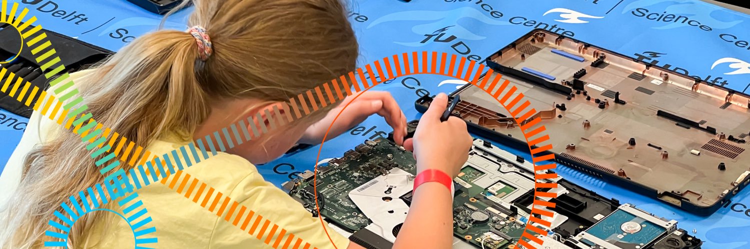 TU Delft Science Centre banner