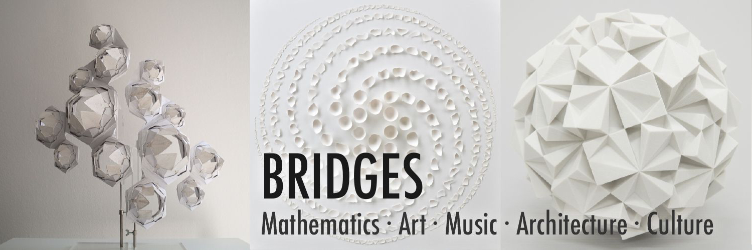 Bridges Math Art banner